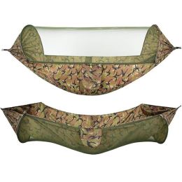 Folding Multi Use Swing Hammock For Outdoor Camping - Camouflage - Hammock