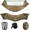 Folding Multi Use Swing Hammock For Outdoor Camping - Camouflage - Hammock