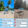 Outdoor Shades Camping Holiday Traveling Canopy - Blue - Canopy